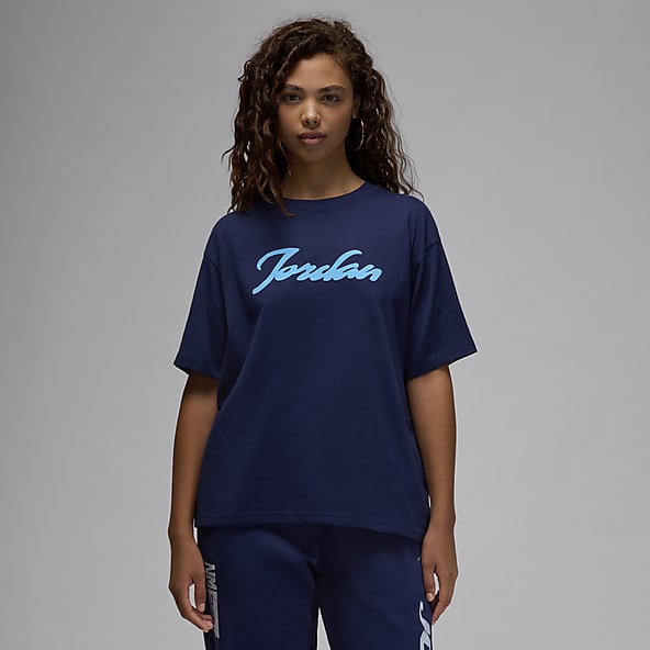 Jordan Azul Camisetas de manga corta. Nike ES